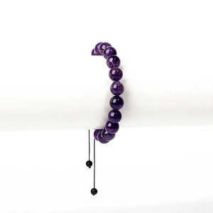 Amethysts Braided Bracelets for Women 6/8/10MM Beads