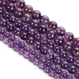 Amethysts Natural Stone Beads Round Loose Spacer Beads 6/8/10MM