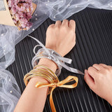 Luminescent Bowknot Silicone Buddhist Bracelet 5Pcs