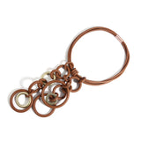 Punk Style Big Circle Pendant Necklace Rubber Jewelry for Women