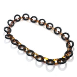 Punk Style Leopard Print Chunky Necklace Women Statement Jewellery