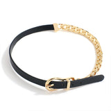 Women Punk PU Leather Choker Chain Collar Necklace Hip Hop Girls Party Jewelry