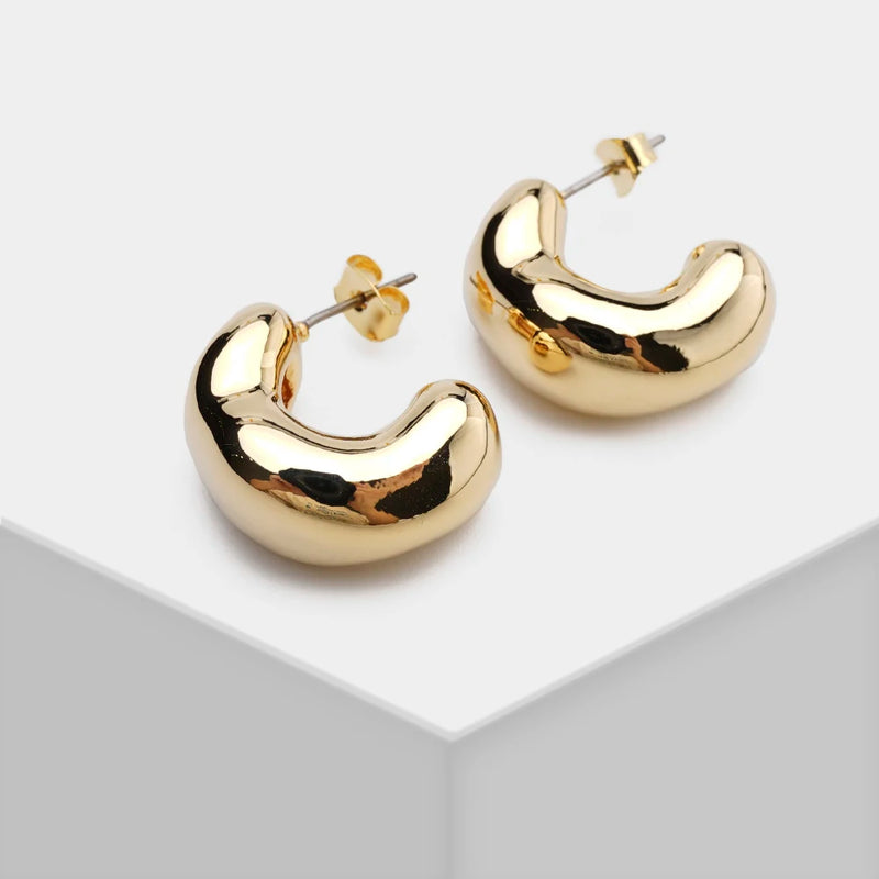 Amorita Boutique Mental Hoop Earrings for Women