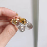 Grace Anaphylaxis Ear Shots Hoop Earring