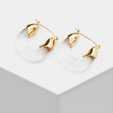 Grace Anaphylaxis Ear Shots Hoop Earring