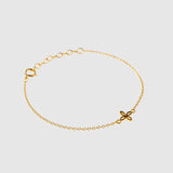 Four Leaf Clover Link Chain Bracelet for Women