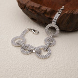 Zircon Circle Bracelet
