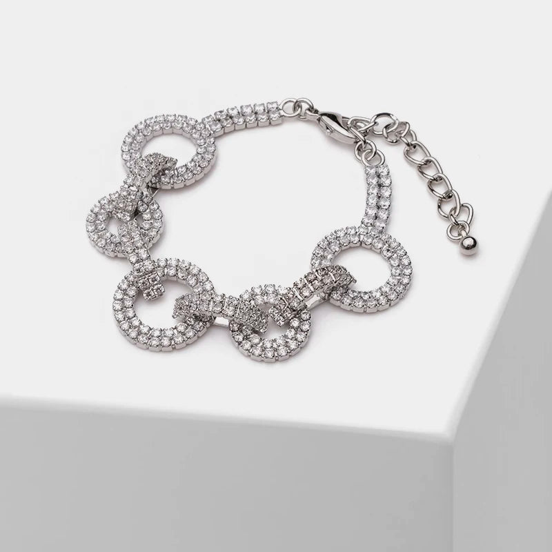 Zircon Circle Bracelet