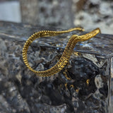 Snake Skeleton Bracelet Gothic Punk Style Bangle Jewelry