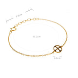 Four Leaf Clover Bracelets Set of 2