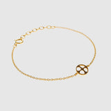 Four Leaf Clover Bracelets Set of 2