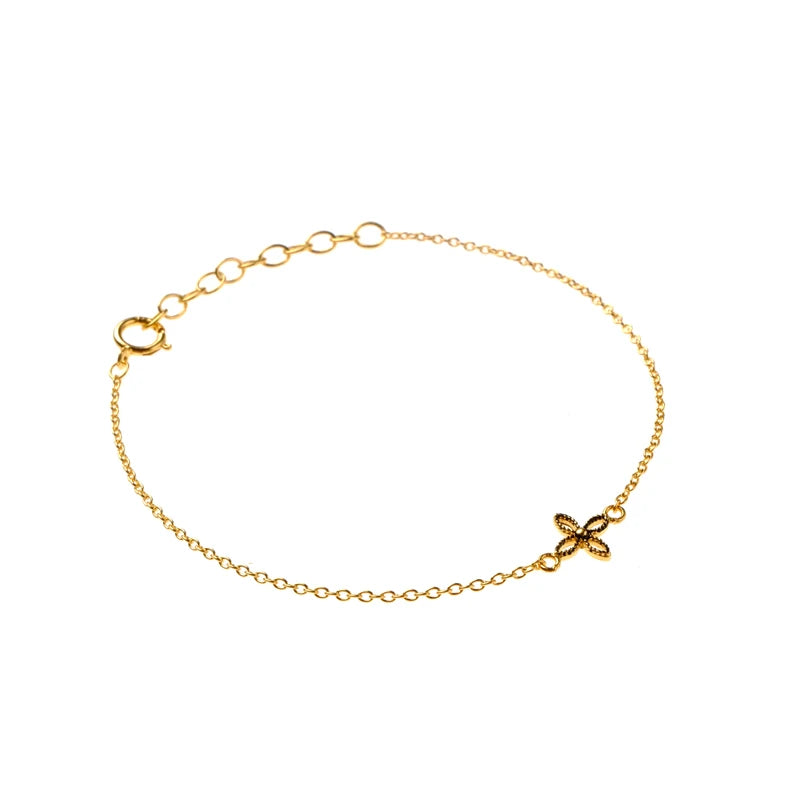 Four Leaf Clover Bracelets Set of 2