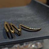 Abstract Line Brooches Set of 3