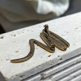 Abstract Line Brooches Set of 3