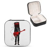 Amplified Jewelry Storage Box Mini Leather Double Layer Organizer Storage