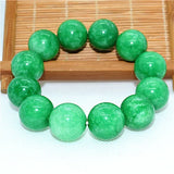 Green Jade Bracelet for Men Natural Jewelry Amulet