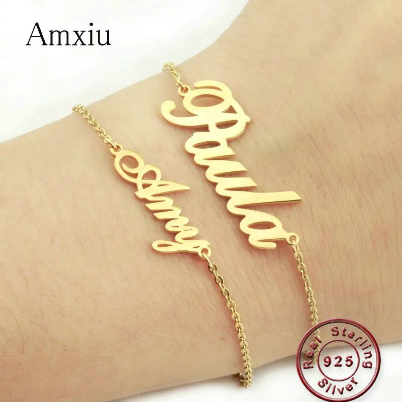 Personalized Name Bracelet for Her - Customizable Jewelry Gift