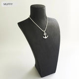 Anchor Charm Pendant 925 Sterling Silver Europe Style Club Jewelry