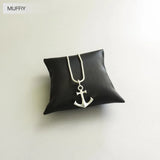 Anchor Charm Pendant 925 Sterling Silver Europe Style Club Jewelry