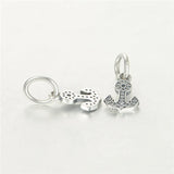 Silver 925 CZ Crystal Floating Charms for Jewelry Making