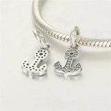 Silver 925 CZ Crystal Floating Charms for Jewelry Making