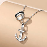 Future Men Necklaces 925 Sterling Silver Long Chain Pendant