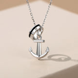Future Men Necklaces 925 Sterling Silver Long Chain Pendant