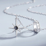 Future Men Necklaces 925 Sterling Silver Long Chain Pendant