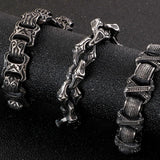Ancient Link Chain Bracelet Men 316L Stainless Steel