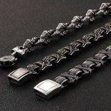 Ancient Link Chain Bracelet Men 316L Stainless Steel