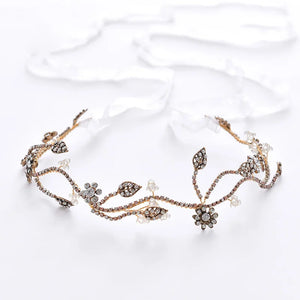 Ancient Bride Trombone Headbands Jewelry Tiara Crown Hair Ornaments
