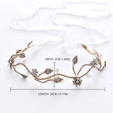 Ancient Bride Trombone Headbands Jewelry Tiara Crown Hair Ornaments