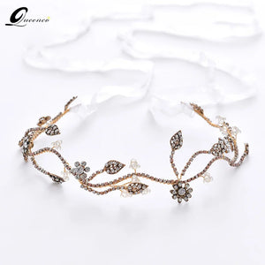 Ancient Bride Trombone Headbands Jewelry Tiara Crown Hair Ornaments