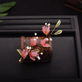 Chinese Flower Pearl Hairpins Clips - Hair Styling Jewelry