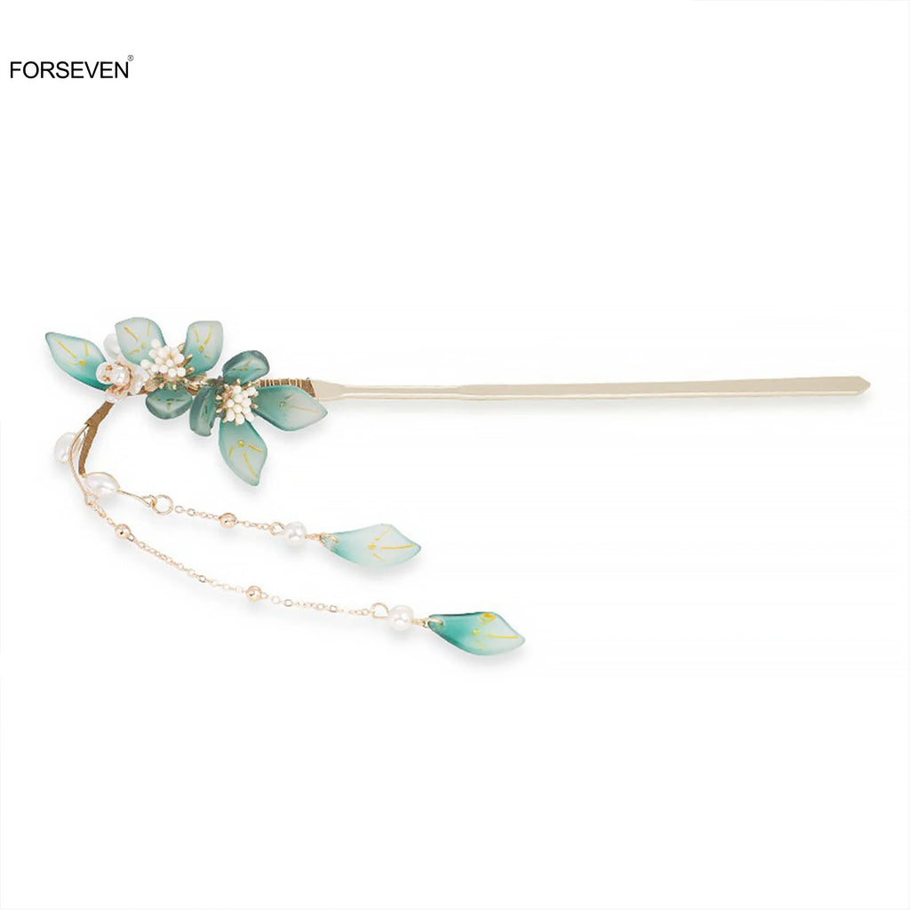 Chinese Flower Hair Sticks Metal Hairpins Hair Accessories