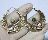 Vintage Egypt Goddess Isis Earrings Women Jewelry
