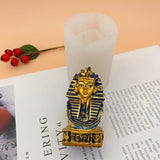Egyptian Pharaoh Epoxy Resin Mold Aromatherapy Silicone Mould