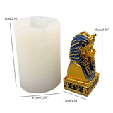 Egyptian Pharaoh Epoxy Resin Mold Aromatherapy Silicone Mould