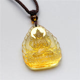 Ancient Esoteric Buddhist Four-armed Guanyin Bodhisattva Pendant