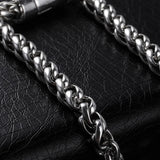 Ancient Silver DIY Bangles Charms Bracelets Men Jewelry Punk Buddha Wristband