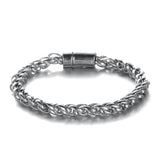 Ancient Silver DIY Bangles Charms Bracelets Men Jewelry Punk Buddha Wristband