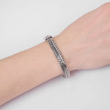 Silver Punk Buddha Bracelet Women DIY Bracelets Charms Bracelets Men