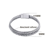 Silver Punk Buddha Bracelet Women DIY Bracelets Charms Bracelets Men