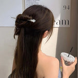 Ancient Style Magnolia Flower Hairpin for Women - Wedding Head Jewelry