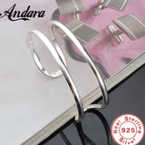 925 Silver Bead Cuff Bracelet Bangle Jewelry Gift