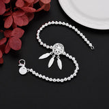 925 Silver Dream Catcher Pop Bracelet For Women Charm Jewelry