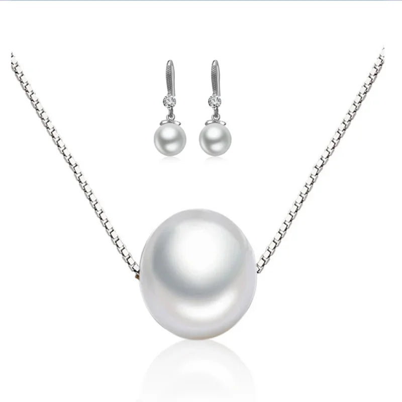 925 Silver Love Shape Set - Charming Jewelry Gift