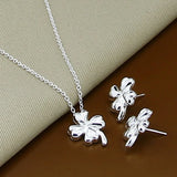 925 Silver Love Shape Set - Charming Jewelry Gift