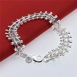 Andara925 Sterling Silver Bracelet for Women - Engagement Jewelry