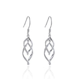 Silver 925 Drop Earrings Wedding Party Jewelry Women Fine Jewelry